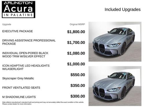 2022 BMW M4 Competition xDrive