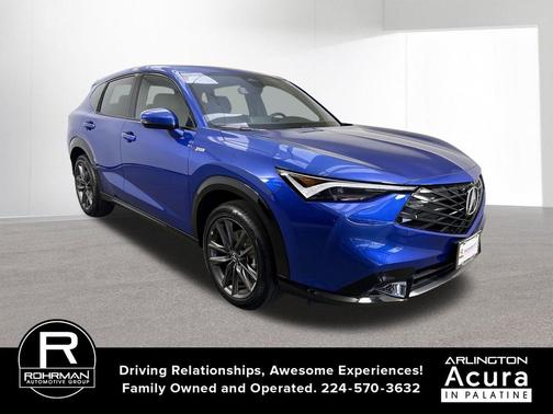 Adriatic Blue Sea Metallic 2025 Acura ADX A-Spec