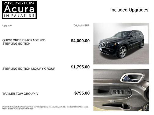 2018 Jeep Grand Cherokee Sterling Edition