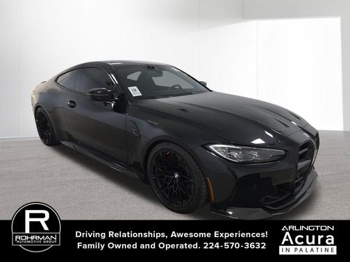 Black Sapphire Metallic 2024 BMW M4 Competition