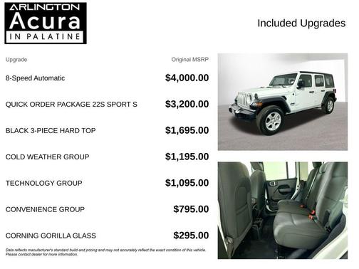 2022 Jeep Wrangler Unlimited Sport