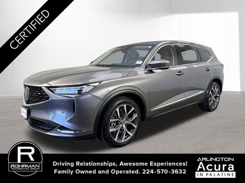 Majestic Black Pearl 2023 Acura MDX Technology Package