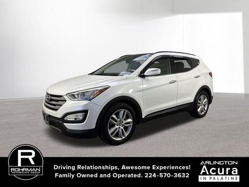 Frost White Pearl 2014 Hyundai Santa Fe Sport 2.0L Turbo