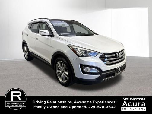Frost White Pearl 2014 Hyundai Santa Fe Sport 2.0L Turbo