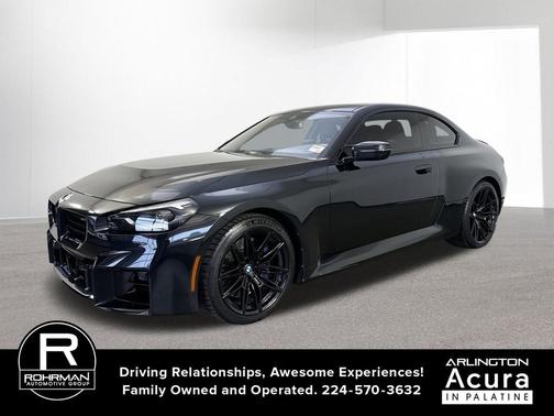Black Sapphire Metallic 2023 BMW M2 Base