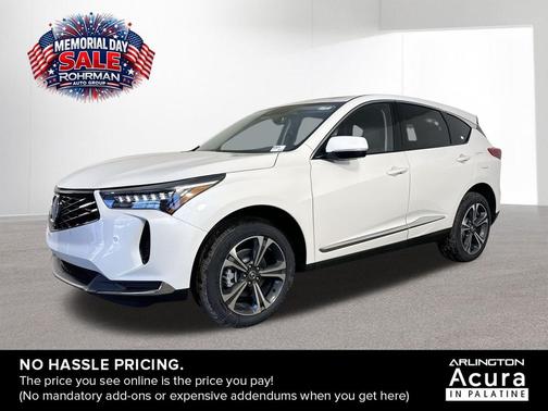 Platinum White Pearl 2026 Acura RDX Technology Package