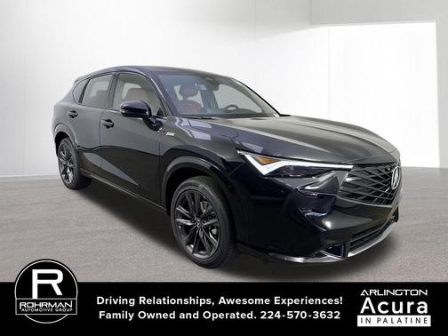 Crystal Black Pearl 2025 Acura ADX A-Spec