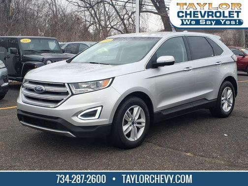 Ingot Silver 2018 Ford Edge SEL