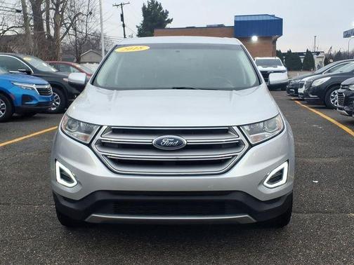 Ingot Silver 2018 Ford Edge SEL