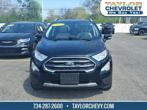 Shadow Black 2019 Ford EcoSport Titanium
