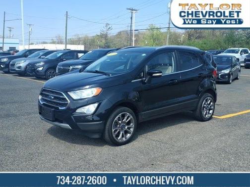 Shadow Black 2019 Ford EcoSport Titanium