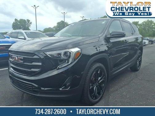 Ebony Twilight Metallic 2021 GMC Terrain SLT