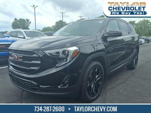 Ebony Twilight Metallic 2021 GMC Terrain SLT