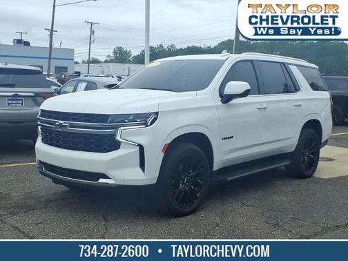 Summit White 2023 Chevrolet Tahoe LS