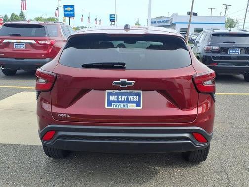 Crimson Metallic 2024 Chevrolet Trax LS