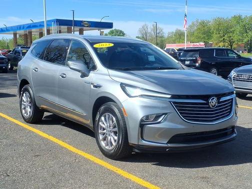 Moonstone Gray Metallic 2023 Buick Enclave Essence
