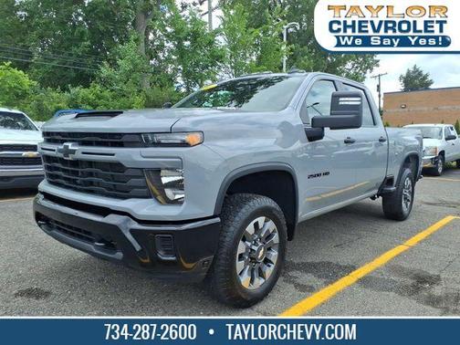 Slate Gray Metallic 2024 Chevrolet Silverado 2500 Custom