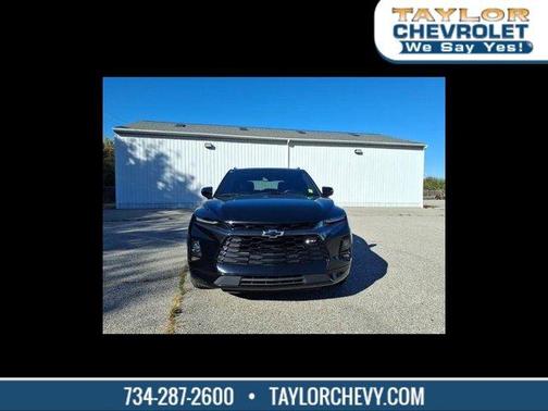 Black 2022 Chevrolet Blazer RS