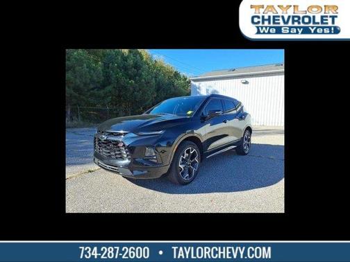 Black 2022 Chevrolet Blazer RS