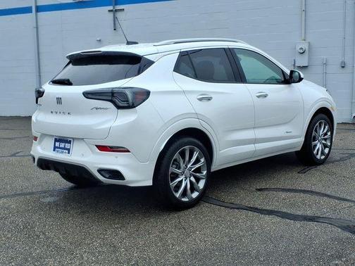 White Frost Tri-Coat 2024 Buick Encore GX Avenir