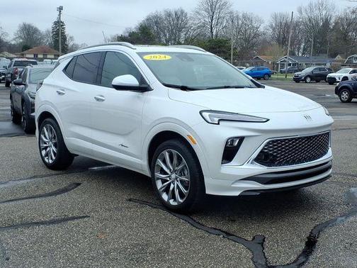 White Frost Tri-Coat 2024 Buick Encore GX Avenir