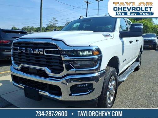 Bright White Clearcoat 2026 RAM 2500 Big Horn