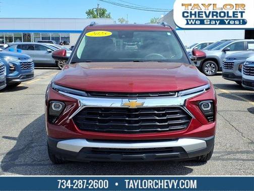 Crimson Metallic 2025 Chevrolet Trailblazer LT