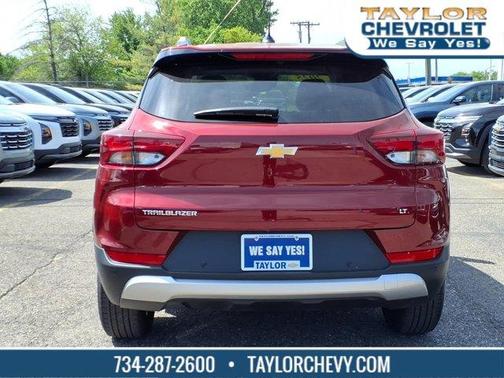 Crimson Metallic 2025 Chevrolet Trailblazer LT