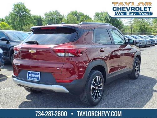 Crimson Metallic 2025 Chevrolet Trailblazer LT