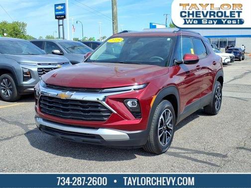 Crimson Metallic 2025 Chevrolet Trailblazer LT