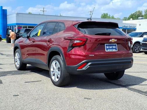 Crimson Metallic 2024 Chevrolet Trax LS