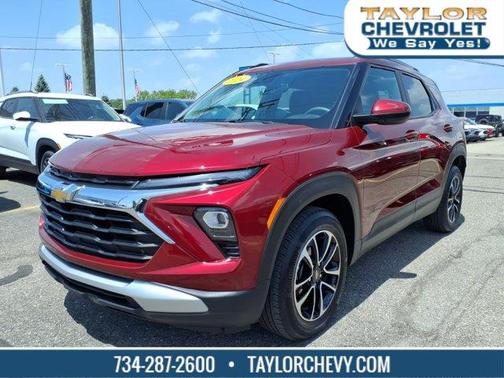 Crimson Metallic 2024 Chevrolet Trailblazer LT