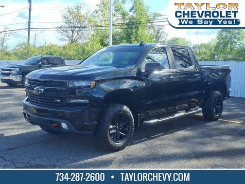 Black 2020 Chevrolet Silverado 1500 LT Trail Boss