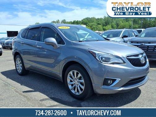 Satin Steel Gray Metallic 2019 Buick Envision Essence