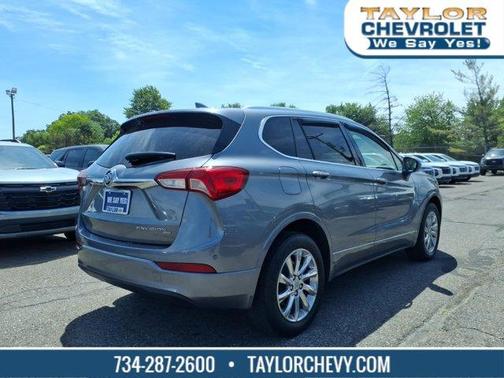 Satin Steel Gray Metallic 2019 Buick Envision Essence