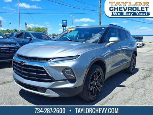 Sterling Gray Metallic 2023 Chevrolet Blazer 2LT