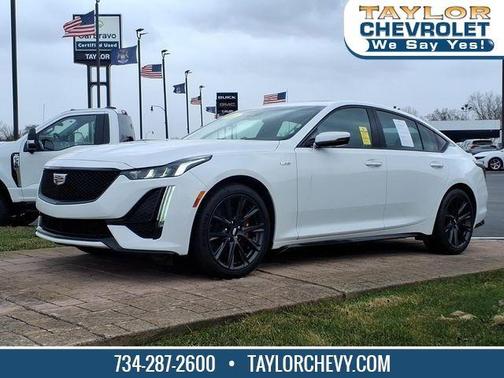 Summit White 2021 Cadillac CT5 V-Series