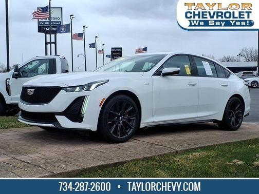 Summit White 2021 Cadillac CT5 V-Series