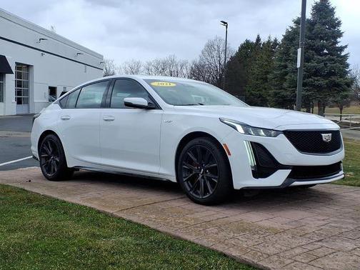 Summit White 2021 Cadillac CT5 V-Series