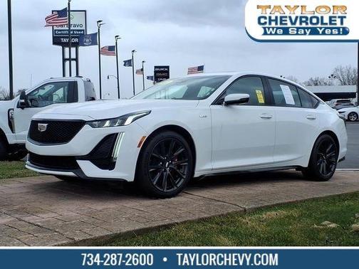 Summit White 2021 Cadillac CT5 V-Series