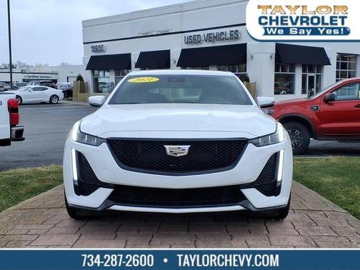 Summit White 2021 Cadillac CT5 V-Series