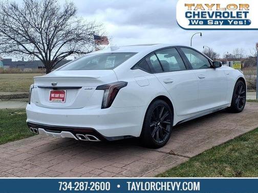 Summit White 2021 Cadillac CT5 V-Series