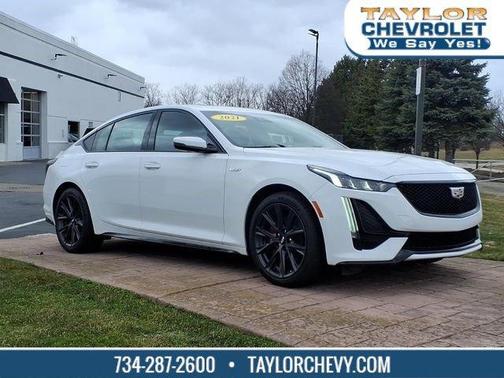 Summit White 2021 Cadillac CT5 V-Series