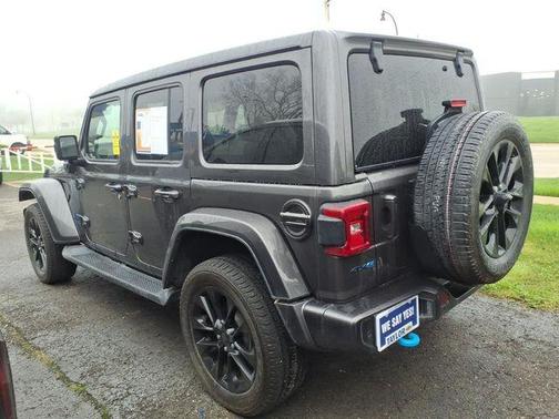 Gray 2021 Jeep Wrangler Unlimited 4xe Sahara