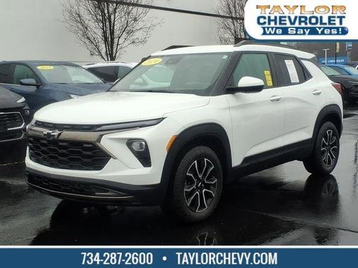 Summit White 2024 Chevrolet Trailblazer ACTIV
