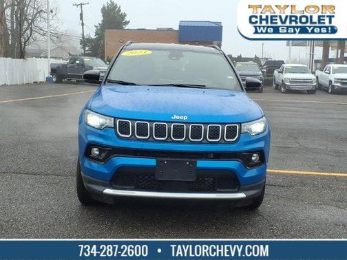 Laser Blue 2023 Jeep Compass Limited
