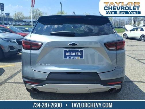 Sterling Gray Metallic 2023 Chevrolet Blazer 2LT