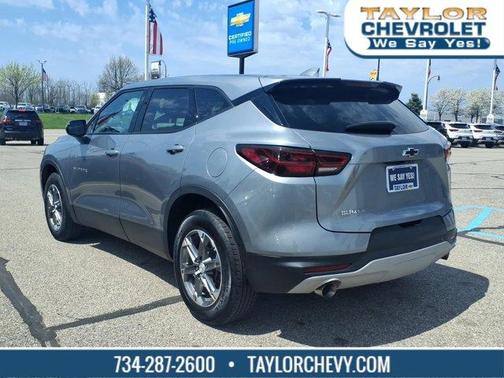 Sterling Gray Metallic 2023 Chevrolet Blazer 2LT