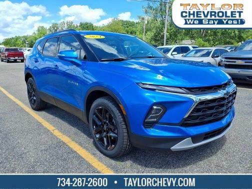 Rip Tide Blue 2024 Chevrolet Blazer LT