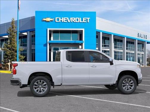 Summit White 2026 Chevrolet Silverado 1500 LT